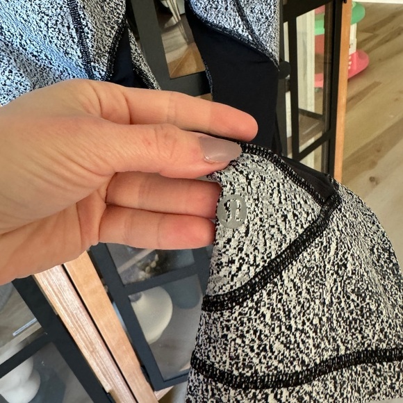 Lululemon Leggings Pace Rival Cropped 22” Power Luxtreme Spray Jacquard mid rise - Picture 7 of 7